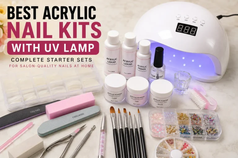 acrylic-nail-kits-with-UV-lamp